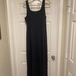 Navy blue maxi dress from Peach
